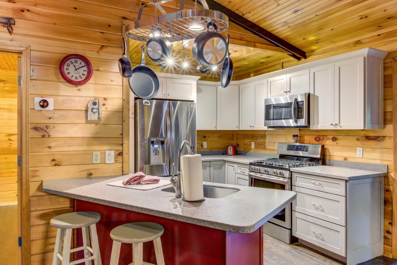 Coffee Creek Cabin Sautee Nacoochee Extérieur photo