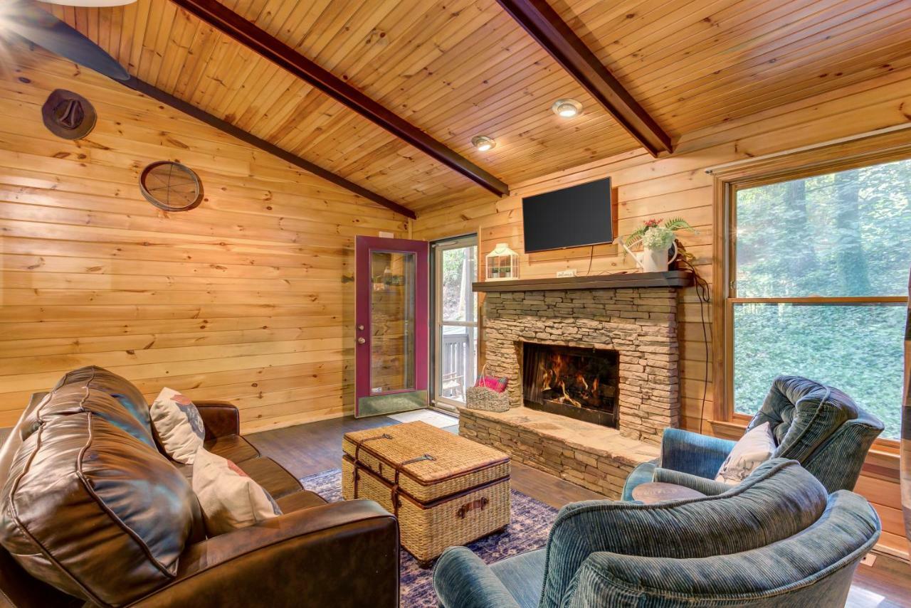 Coffee Creek Cabin Sautee Nacoochee Extérieur photo
