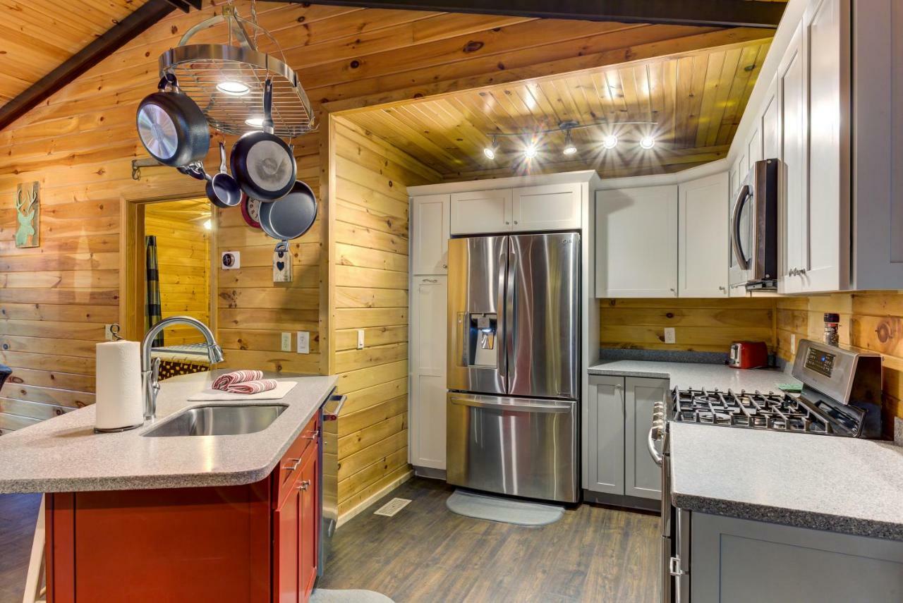 Coffee Creek Cabin Sautee Nacoochee Extérieur photo