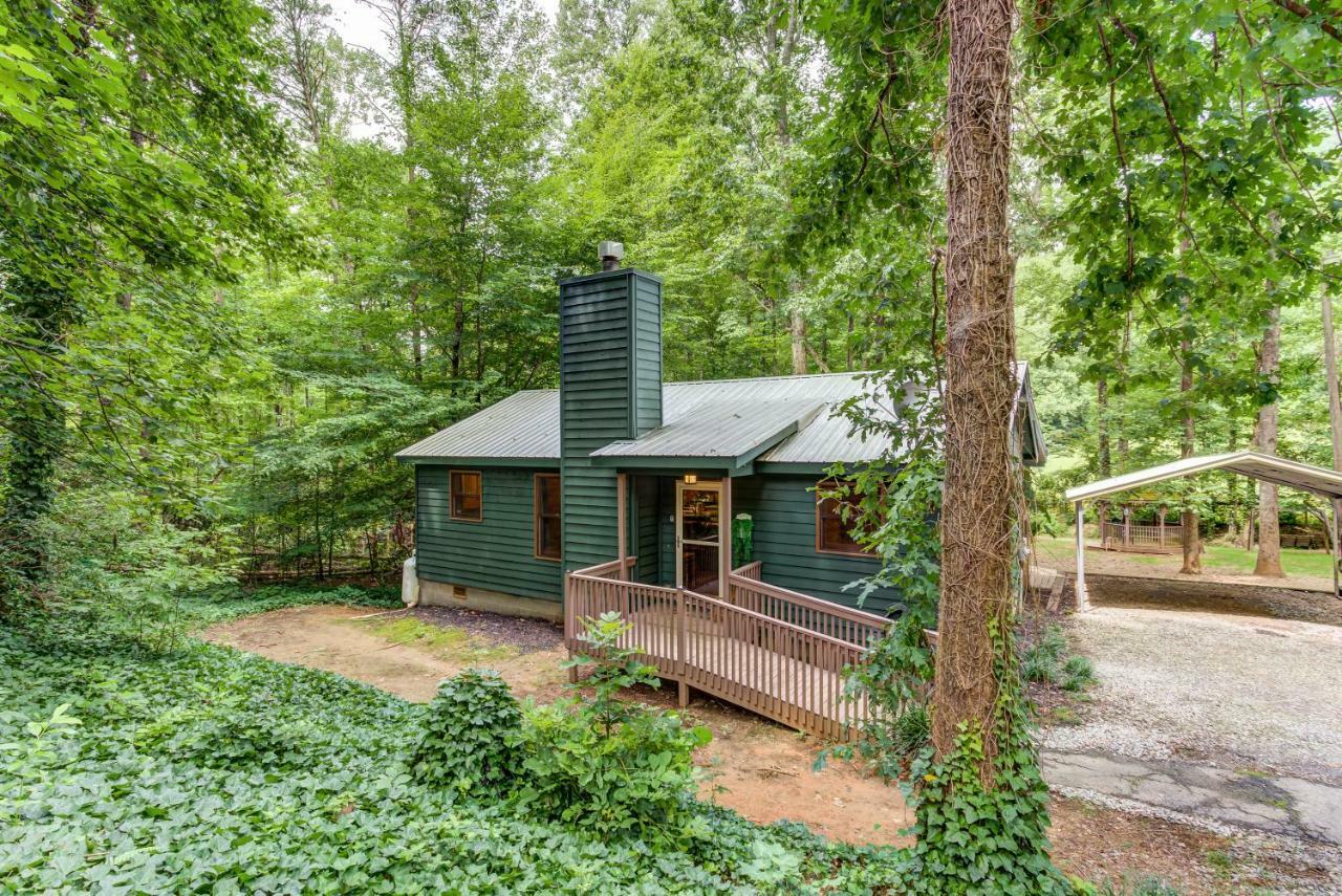 Coffee Creek Cabin Sautee Nacoochee Extérieur photo