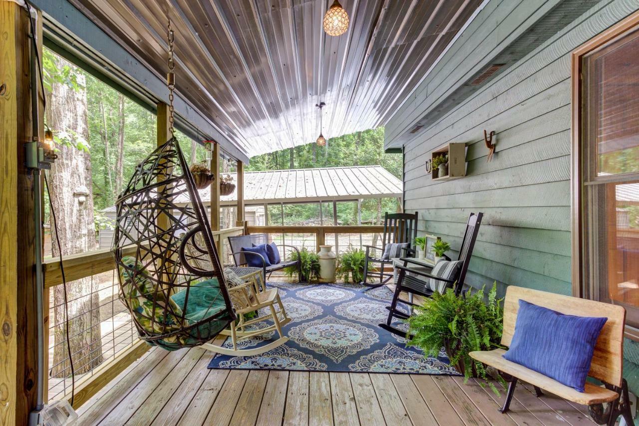 Coffee Creek Cabin Sautee Nacoochee Extérieur photo