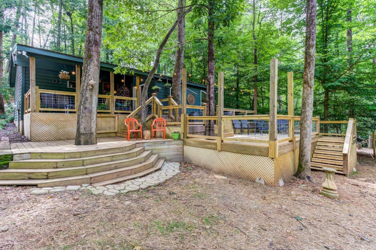 Coffee Creek Cabin Sautee Nacoochee Extérieur photo