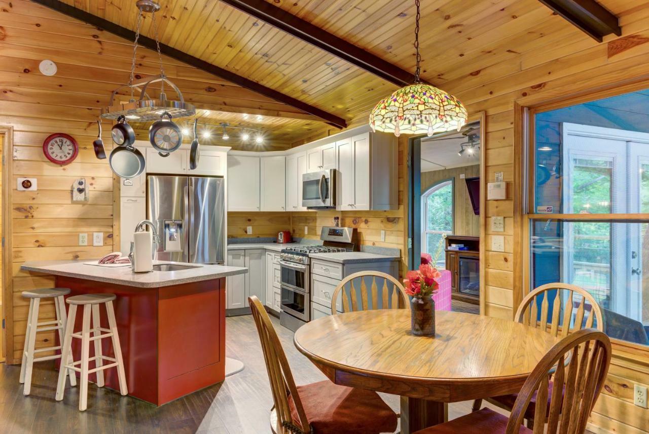 Coffee Creek Cabin Sautee Nacoochee Extérieur photo